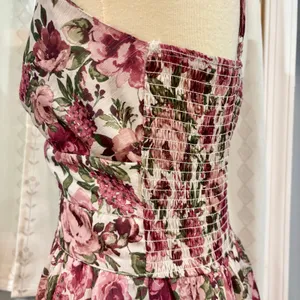 Altar'd State Jordan Floral Tiered Maxi Dress Boho Cottagecore Wedding Guest M thumbnail 6
