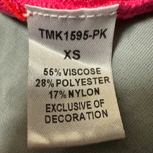 2292 | THML Preppy Pink & Red Striped Raglan Sleeve Soft Knit Sweater Womens XS thumbnail 6