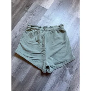 Abercrombie & Fitch High Rise Paper Bag Shorts Sage Green thumbnail 4