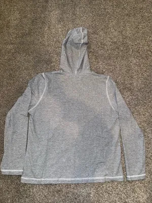 Lulu Lulu Hoodie Size XL Gray Lace Pocket thumbnail 4