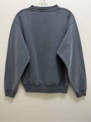 Anine Bing Ramona New York University Sweatshirt Crewneck Washed Black Gray XXS thumbnail 5