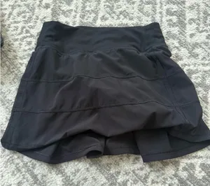 Lululemon Black Pace Rival Skirt thumbnail 1