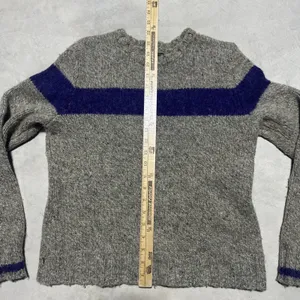 VTG 90s Wool Abercrombie and Fitch Sweater Women's SZ M Made In Canada Y2K thumbnail 4