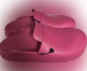 Zara Rubber Mules Sandals Clogs Sandals PINK Size 8/39 NEW thumbnail 4