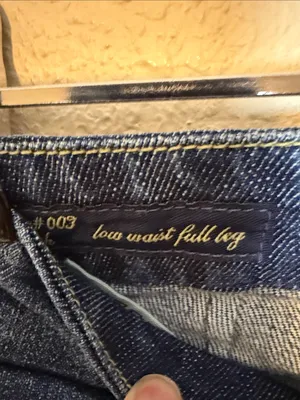 Citizens of Humanity Jeans Faye 003 Low Waist Full Leg Stretch USA Size 28‎ thumbnail 2
