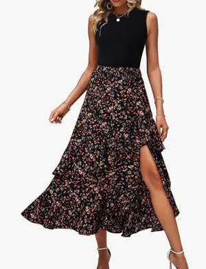 Amazon Dress Maxi Floral thumbnail 1