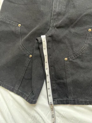 Edikted Black Jacqui Low Rise Denim Bermuda Shorts thumbnail 4