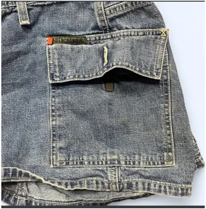90s Abercrombie cargo shorts 100% cotton thumbnail 5