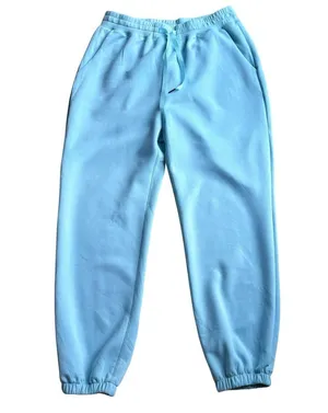 Dear Scarlett Blue Sweatpants Relaxed Fit Elastic Cuffs thumbnail 1