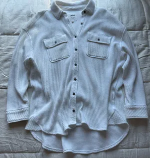White Aerie Button-Up thumbnail 1