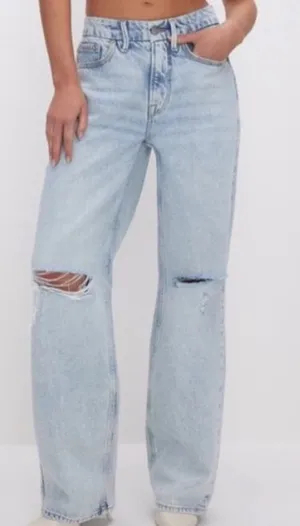 NWT Good American Good 90s Jeans Size 18 Retail $155.00 thumbnail 1