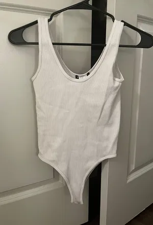 White Bodysuit thumbnail 1