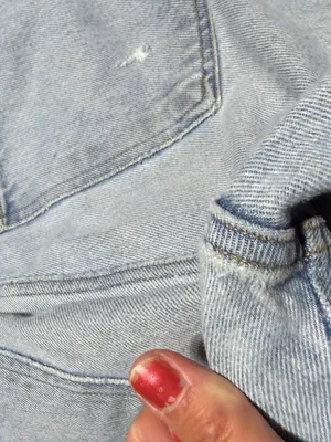Agolde 90sLight Wash Straight Leg Jeans NEEDS REPAIR 27 thumbnail 16