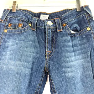 True Religion Women's Bobby Long Flare Jeans Size 31 x 34 thumbnail 2