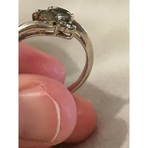 ring band sterling silver 925 beautiful unique size 9.25 thumbnail 3