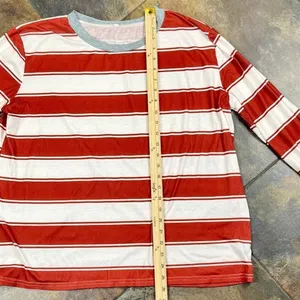 Women's Family Pajama Striped Xmas Christmas Matching Sleepwear Set 2XL thumbnail 9