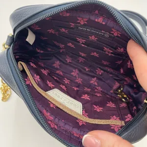 New Anuschka Hand Painted Leather RFID Camera Crossbody Bag Magical Wings thumbnail 5