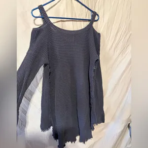 Free people off the shoulder long sleeve sweater thumbnail 3