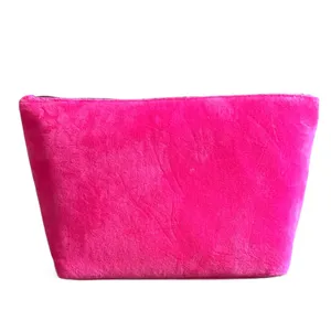 Juicy Couture Luxe travel Cosmetic Women’s Bag‎ and Bottle Pink Velvet thumbnail 2