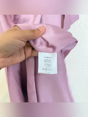 V. Chapman Women's Pink June Corset Strapless Wrap-Tie Dress Size 4 thumbnail 10