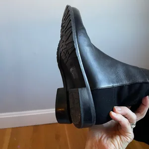 Stuart Weitzman 5050 Black Leather‎ Elastic Back Round Toe Tall Boots EU35.5 US5 thumbnail 12