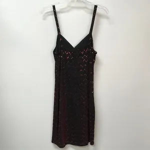 NWOT B Envied Zigzag Sequin Stretch Bodycon Dress thumbnail 4