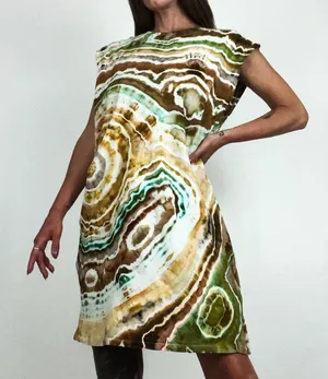 Hand-Dyed Sleeveless Jersey Dress | Size L thumbnail 2