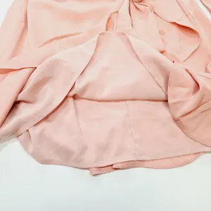 MORE TO COME Khloe Ruffle Sleeve Mini Dress in Blush Medium thumbnail 5
