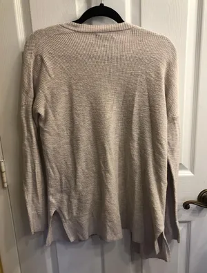 American Eagle Beige Cardigan thumbnail 2