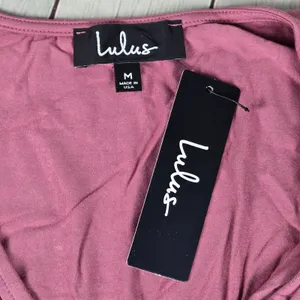 Lulus Easy for Me Rusty Rose Short Sleeve Maxi Dress 44558 Medium thumbnail 5