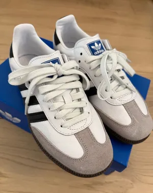 Adidas Samba OG white, black, clear granite thumbnail 1