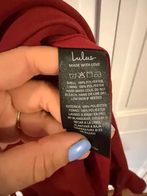 Lulu’s NWT wine red tie shoulder midi dress size x small thumbnail 5
