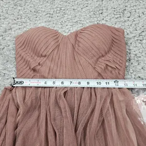 Birdy Grey Christina Convertible Tulle Bridesmaid Dress Purple Sandy Mauve Small thumbnail 9
