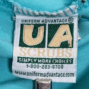 Uniform Advantage UA Scrubs Solid Blue Scrub Pants Bottoms Size XSP XS Petite thumbnail 4