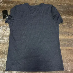 Nike Heathered Gray‎ V-Neck U.S. Navy Tee with Yellow Logo NEW Size Large thumbnail 4