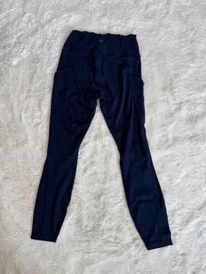 Athleta Navy High Rise Pocket Leggings Size Small thumbnail 3