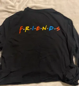 Long Sleeve Crop Top “FRIENDS” The Television Series Shirt Size Smal thumbnail 1