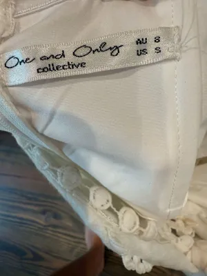 White Romper thumbnail 4