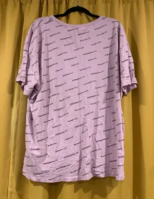 Scripture Plus T Shirt Purple Size 3X thumbnail 1