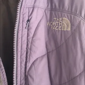 Light purple down north face jacket - like new! thumbnail 5