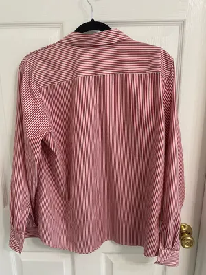 Foxcroft Women’s Stripped button down thumbnail 2