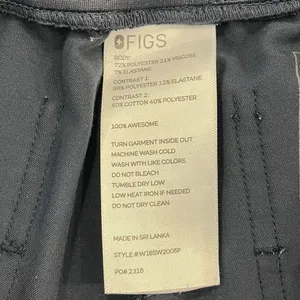 FIGS Zamora Jogger Scrub Pant in Night Sky Size Small Petite thumbnail 5