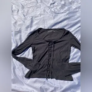 Aeropostale Gray Long sleeve shirt thumbnail 7