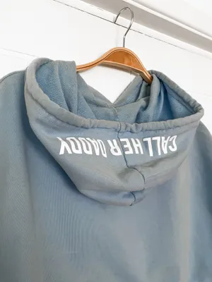Call Her Daddy I Am Unwell Cropped Hoodie thumbnail 7