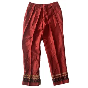 Russell Kemp Silk Dress Pants Red Size 6 thumbnail 4