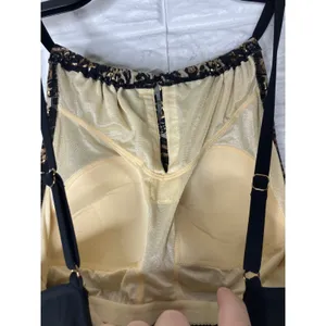 Miraclesuit Kiara peephole tankini top high neck black gold women's size‎ 12 thumbnail 5
