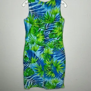 Vintage Moda Seta‎ Silk Sleeveless Dress thumbnail 3