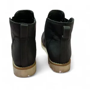 Black Ankle Boots, Chelsea‎ Booties with Platform Sole, Casual Shoes thumbnail 3
