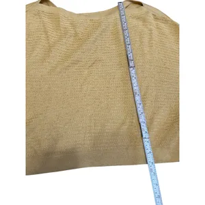Prana Ochre Yellow Textured Knit Dolman Sleeve Sweater sz‎ S thumbnail 5