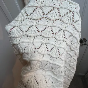 K Closet‎ Women Crochet Cream Sleeveless Maxi Dress Size M thumbnail 7